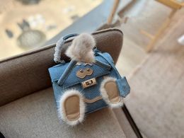 10a Autumn Winter New Women Crossbody Bag Cute Little Monster Bag Designer Bags Plush Women Handbag Fashion Little Tote Bags