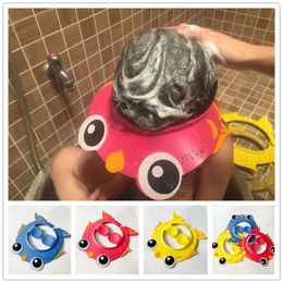 Shower Caps pudcoco est Arrivals Babies Children Kids Safe Shampoo Bath Bathing Shower Cap Hat Wash Hair Shield shower cap hair cap 231006