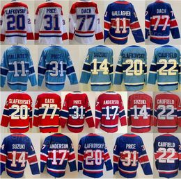 Reverse Retro Hockey 11 Brendan Gallagher Jersey Man 31 Carey Price 20 Juraj Slafkovsky 77 Kirby Dach 14 Nick Suzuki 17 Josh Anderson 22 Cole Caufield Sport Stitched