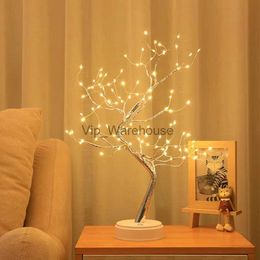 Table Lamps Novel LED Tree Light Table Lamp Gift LED Home Bedroom Festival Decoration Night Lights YQ231006