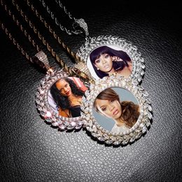 DIY Men Women Po Necklace Custom Made Po Medallions Pendant Necklace with 24inch Rope Chain Nice Gift for Friend for247y