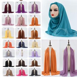 Party Favor Solid Scarves Middle East headscarf Malaysia Afghanistan scarf DD457