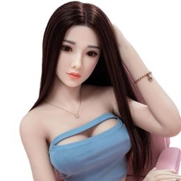 Real Silicone SexDoll with Hair Artificial TransplantedOral Anal Vagina Realistic 3-hole pluggableOral Vagina Masturbator for Adult health products
