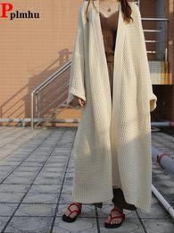 Women's Knits Tee Fashion Korean Elegant Sweater Coats Plus Size 4xl Casual Classic Loose Knitwear Jacket Spring Fall Knitted Long Cardigan 231006