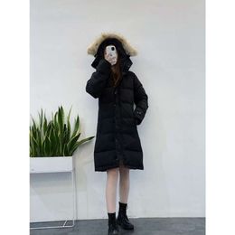 Designer Canadian Goose Mid Length Version Puffer Down Womens Jacket Down Parkas Winter Thick Warm Coats Womens Windproof Streetwear232 Chenghao01