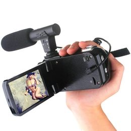 Camcorders Professional 1080P HD Camcorder Video Camera 30 Inch LCD 18x Digital Zoom with Microphone 231006