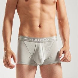 High Quality Healthy Separated Breathable Pad Testis Cure Varicocele Men Underwear Man 95 Modal 5 Spandex Mens Boxer LJ200922244O