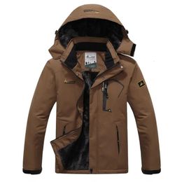 Men's Down Parkas Winter Warm Parka Men Plus Velvet Windproof Coats Mens Military Hooded Jackets Casaco Masculino Casacos Outwear Overcoat 231005