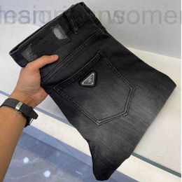 Men's Jeans Designer designer Jean Pants Fashion Denim Trousers Mens Womens Slim Stretch Business Small Feet Slacks 2818 Z66M IWG1