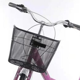 Panniers Bags Cycling Basket Durable Sturdy Stable Large Capacity Bicycle Basket Student Bike Accessories 230928