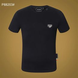 PLEIN BEAR T SHIRT Mens Designer Tshirts Brand Clothing Rhinestone Skull Men T-shirts Classical High Quality Hip Hop Streetwear Ts189c
