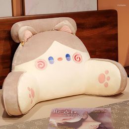 Pillow Cartoon Waist Rest Summer Home Bed Soft Bag Lumbar Sofa Large Backrest Headrest Back