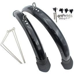 Bike Fender 14 16 inch folding bicycle mudguard for brake disc brake bike fender front rear mud guard folding bicycle wing 230928