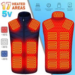 Нагревательный жилет USB электрическая куртка без рукавов с утеплителем для тела с подогревом уличный термальный S Xl