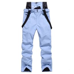 Other Sporting Goods Men Women Suspenders Ski Pants Windproof Waterproof Warm Couple Snow Trousers Winter Ski Snowboard Pants Waist Protection 231005