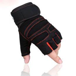 Five Fingers Gloves Wrist Wrap Weight Lifting Training Fitness Gym Workout For Men Women1267h