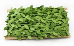 Simulation leaf leaves green vines garland decoration accessories clothy green leaves rattan leaves artificial flowers