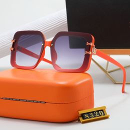 Fashion Classic Designer Sunglasses For Men Women Sunglasses Luxury Polarised Pilot Oversized Sun Glasses UV400 Eyewear PC Frame Polaroid Lens S8320