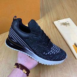 Latest Arrival Fashion Luxury Men's Sneakers Mesh Gauze Suede Sole Circle Flower Designer Size 38-46 Model mGFj003