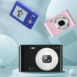 Camcorders Student Digital Camera CCD 8x Zoom HighDefinition Portable Daily Travel Intelligent for Beginner 231101