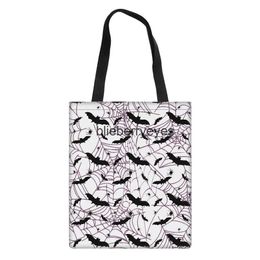 Totes Printable Shoulder Canvas Bag Halloween Theme03blieberryeyes