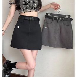 Men's Tracksuits A - Women's Horse Riding Golf Apparel Mini Skirt With Belt Summer 2023