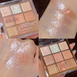 Eye Shadow 9 Colours Sakura Christmas Palette Shimmer Shine Eyeshadow Palette Matte Glitter Eyeshadow Palette Shiny Eye Shadow Eye Pigments 231006