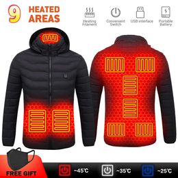 Heated Jacket Usb Men S Heating Vest Women Jakcet Thermal Clothing Vests Skiing Hunting Hiking Camping Winter Coat