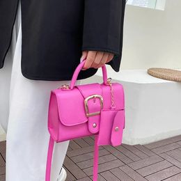 Evening Bags Trendy Solid Women Shoulder Bag Fashion Brand Designer Handbags and Purses Small Flap Top Handle Crossbody with Card 231006
