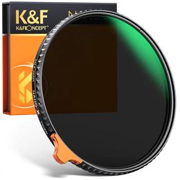 Other Camera Products K F Concept NanoX Series 82mm Variable ND Philtre ND2ND400 9 Stops Lens with 28Layer Coated Waterproof Antiscratch 231006