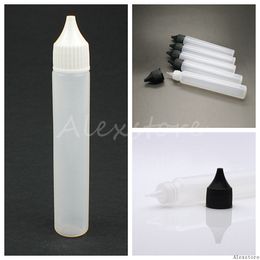 30ml Empty Bottles Slim Pen Style Oil Plastic PE Bottle Long Thin Tip Dropper Dropper ELiquid Bottle