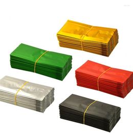 Gift Wrap 5g 10g 12g Free Ship Heat Sealing Powder Snack Storage Organ Tea Packing Flat Bottom Aluminium Foil Mylar Bags