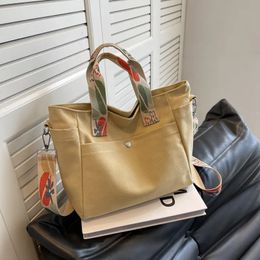 Evening Bags Canva Handbag Shoulder Bag Nylon Ladies Messenger high capacity Oxford Crossbody Tote Book for Girls Satchels 231006
