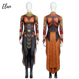 Disguise Okoye Suit Woman Okoye Cosplay Costume Panther Wakanda Forever Okoye Cosplay Costumes Halloween Party Fancy Dress