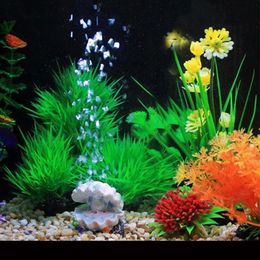 Luftpumpen Zubehör Perle Muschel Luftblase Stein Aquarium Dekoration Aquarium Dekor Luftstein Luftpumpe Bubbler Ornament 231005