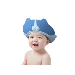 Shower Caps Yy Baby Water Retaining Cap Children Shampoo Shower Cap Bath Ear Protection Head Washing Fantastic Cap 231006