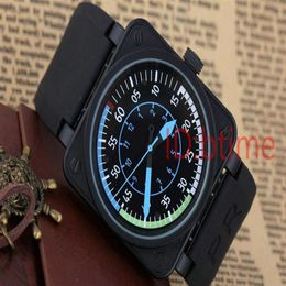 BBR-01 AIRSPEED NEW BELL AVIATION FLIGHT MENS AUTOMATIC MOVEMENT LIMITED EDITION MECHANICAL Watches FASHION RUBBER STAINLESS STEEL199J