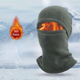Bandanas Skiing Windproof Outdoor Winter Full Motorcycle Mask Neck Warm Fishing Face Riding Fleece Cover Balaclavas Hat