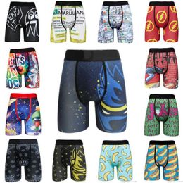 Mens Underpants Boxer Shorts Printed Animation Comfortable Sports Running Boxer Underwear Short Pants305v