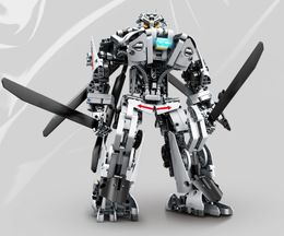 Brick Blocks Minifigures Transformer Robots Armed Wltoys Helicopter Drone Model Transformer Toy Dual Form Building Block Lepin Toys For Kids Christmas gift