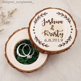 Jewellery Boxes Personalised Wooden Ring Box Engagement Ring Box Rustic Ring Bearer Box Wedding Ring Box Jewellery Box Proposal Ring HolderL231006
