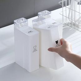 Liquid Soap Dispenser Laundry Detergent Sub Bottle Bathroom Large Capacity Sub Bottling Plastic Hand Sanitizer Supplement Replacement Bottle 231005