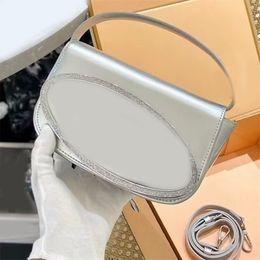 Top underarm shoulder bag designer evening bags luxury silver Colour flap tote bag jingle purse women leather luxury handbags clutch crossbody xb009