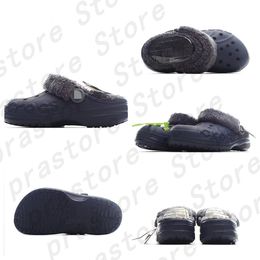 Classic clog buckle Designer slipper Slipper Thick heel Slipper for men and women Triple White Black purple grey cotton tow
