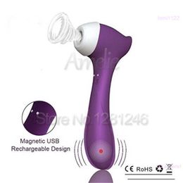 Clitoral Sucking Vibrator Electric Breast Massager Sex Toys Stimulate Adult Nipple Suck Vibrator Clitoral Stimulators for Women Y1892702