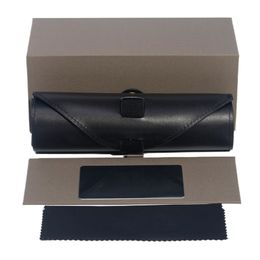 Brand glasses case Customised variety of sunglasses case suppliers Sunglasses accessories wholesale protective packaging classic brown red black Original box