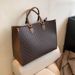 Briefcases Totes Custom Color Contrast luxury designer Women Hand Bag Concise fashion atmosphere leather PU Tote Bags Traveling Commute date shopping HKD23081801