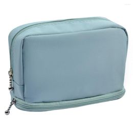 Cosmetic Bags Bag Travel Organiser Square Lipstick Large Capacity Storage Toiletry Cases Nylon Makeup