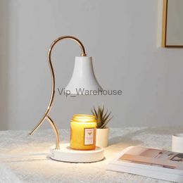 Table Lamps Elegant Dancer Design Candle Warmer Lamp for Jar Candles Dimmable Electric Candle Lamp Warmer Height Adjustable for Home Decor YQ231006