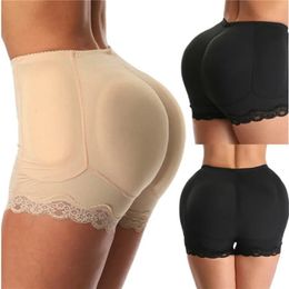 Waist Tummy Shaper Padded Butt lifter Corrective Underwear Enhancer Body Modeling Strap Fake Hip Shapwear Push Up Panties 231006